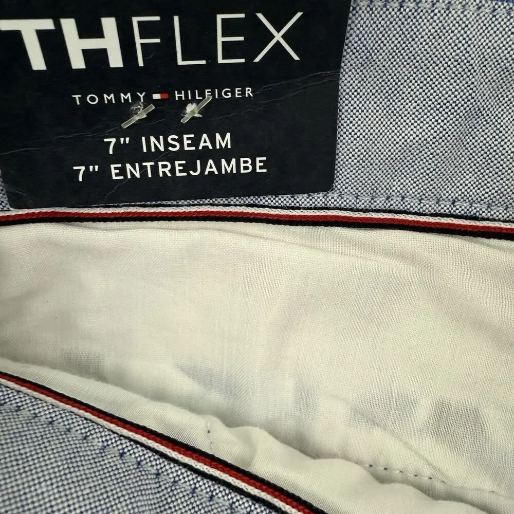 NEW Tommy Hilfiger Tropical Hawaiin Print Shorts Men Size 33 TH Flex 7